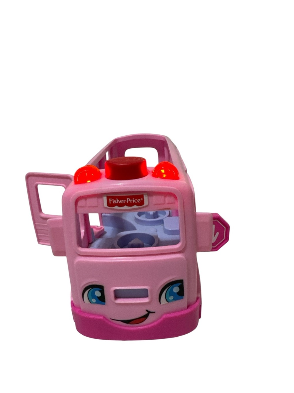 Little People Pink Play Bus with Sounds